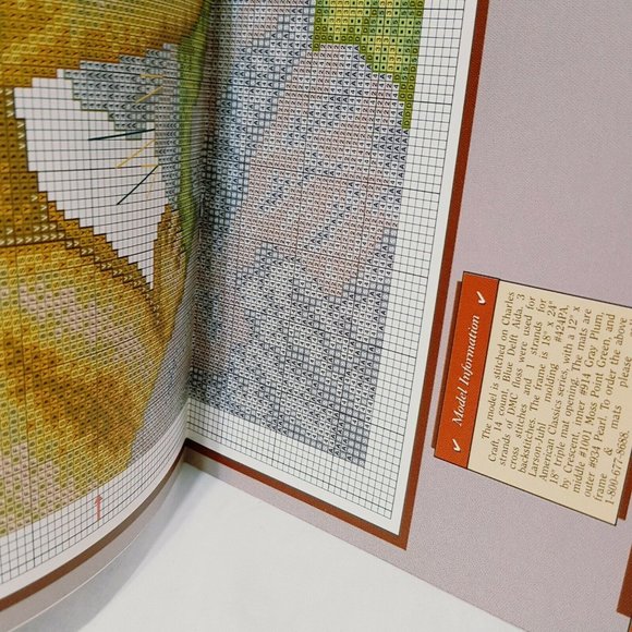 Out of Africa Lions Male Female Cross Stitch 1991 - Picture 5 of 8